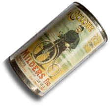 vintage tin can